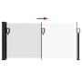 Toldo lateral retráctil blanco 100x300 cm de vidaXL, Sombrillas - Ref: Foro24-4004271, Precio: 77,27 €, Descuento: %