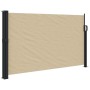 Beige einziehbare Seitenmarkise 120x500 cm von vidaXL, Sonnenschirme - Ref: Foro24-4004405, Preis: 103,19 €, Rabatt: %