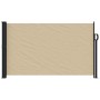 Toldo lateral retráctil beige 120x500 cm de vidaXL, Sombrillas - Ref: Foro24-4004405, Precio: 103,19 €, Descuento: %