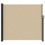 Beige retractable side awning 180x600 cm by vidaXL, Umbrellas - Ref: Foro24-4004540, Price: 123,87 €, Discount: %