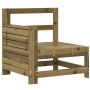 Garden sofa set 10 pieces impregnated pine wood by vidaXL, Garden sets - Ref: Foro24-3250647, Price: 602,37 €, Discount: %