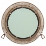 Aluminum and glass wall porthole mirror Ø50 cm by vidaXL, Mirrors - Ref: Foro24-357858, Price: 102,06 €, Discount: %