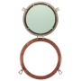 Aluminum and glass wall porthole mirror Ø50 cm by vidaXL, Mirrors - Ref: Foro24-357858, Price: 102,06 €, Discount: %