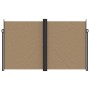 Toldo lateral retráctil gris taupe 200x1000 cm de vidaXL, Sombrillas - Ref: Foro24-4004769, Precio: 166,62 €, Descuento: %