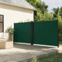 Dark green retractable side awning 180x1200 cm by vidaXL, Umbrellas - Ref: Foro24-4004845, Price: 152,99 €, Discount: %