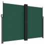 Dark green retractable side awning 180x1200 cm by vidaXL, Umbrellas - Ref: Foro24-4004845, Price: 152,99 €, Discount: %