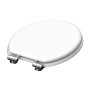 SCHÜTTE Toilet seat WHITE Wood core by SCHÜTTE, Toilet and bidet seats - Ref: Foro24-429412, Price: 48,62 €, Discount: %