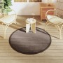 Brown PP outdoor rug Ø120 cm by vidaXL, Outdoor protectors - Ref: Foro24-368486, Price: 17,79 €, Discount: %