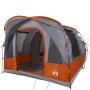 Wasserdichtes 3-Personen-Tunnelzelt in Grau und Orange von vidaXL, Zelte - Ref: Foro24-94624, Preis: 214,99 €, Rabatt: %