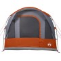 Wasserdichtes 3-Personen-Tunnelzelt in Grau und Orange von vidaXL, Zelte - Ref: Foro24-94624, Preis: 214,99 €, Rabatt: %