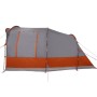 Wasserdichtes 3-Personen-Tunnelzelt in Grau und Orange von vidaXL, Zelte - Ref: Foro24-94624, Preis: 214,99 €, Rabatt: %