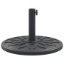 Base de sombrilla semicircular para palos de Ø38/48 mm 12 kg de vidaXL, Bases para sombrillas - Ref: Foro24-4007974, Precio: ...