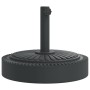 Base de sombrilla semicircular para palos de Ø38/ 48 mm 25 kg de vidaXL, Bases para sombrillas - Ref: Foro24-4007981, Precio:...