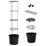 Anthracite gray polypropylene tomato planter Ø39x150 cm by vidaXL, Pots and planters - Ref: Foro24-152210, Price: 41,94 €, Di...