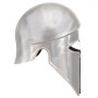 Replica Greek warrior helmet role-playing silver steel by vidaXL, Collectible weapons - Ref: Foro24-286212, Price: 48,58 €, D...