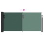 Dark green retractable side awning 100x300 cm by vidaXL, Umbrellas - Ref: Foro24-4004275, Price: 77,02 €, Discount: %