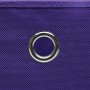 Storage boxes 10 pcs purple fabric 32x32x32 cm by vidaXL, Storage baskets - Ref: Foro24-288355, Price: 47,03 €, Discount: %