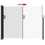 Toldo lateral retráctil blanco 160x500 cm de vidaXL, Sombrillas - Ref: Foro24-4004436, Precio: 109,06 €, Descuento: %