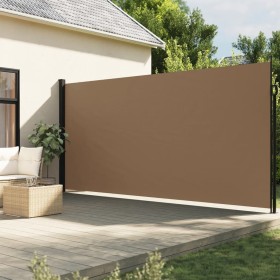 Toldo lateral retráctil gris taupe 200x500 cm de vidaXL, Sombrillas - Ref: Foro24-4004469, Precio: 126,99 €, Descuento: %