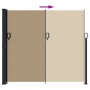 Toldo lateral retráctil gris taupe 180x600 cm de vidaXL, Sombrillas - Ref: Foro24-4004544, Precio: 123,80 €, Descuento: %