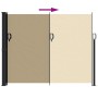 Beige einziehbare Seitenmarkise 170x300 cm von vidaXL, Sonnenschirme - Ref: Foro24-4004330, Preis: 91,99 €, Rabatt: %