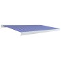 Blue and white motorized reel awning 500x300 cm by vidaXL, Awnings - Ref: Foro24-3052665, Price: 790,59 €, Discount: %