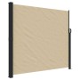 Beige retractable side awning 180x300 cm by vidaXL, Umbrellas - Ref: Foro24-4004345, Price: 110,52 €, Discount: %