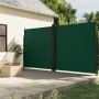 Dark green retractable side awning 200x1000 cm by vidaXL, Umbrellas - Ref: Foro24-4004770, Price: 166,62 €, Discount: %