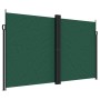 Dark green retractable side awning 200x1000 cm by vidaXL, Umbrellas - Ref: Foro24-4004770, Price: 166,62 €, Discount: %