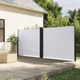 Weiße einziehbare Seitenmarkise 180x1000 cm von vidaXL, Sonnenschirme - Ref: Foro24-4004751, Preis: 149,99 €, Rabatt: %