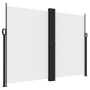 Toldo lateral retráctil blanco 180x1000 cm de vidaXL, Sombrillas - Ref: Foro24-4004751, Precio: 149,99 €, Descuento: %