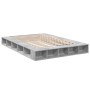 Estructura de cama madera de ingeniería gris hormigón 140x200cm de vidaXL, Camas y somieres - Ref: Foro24-3280478, Precio: 16...