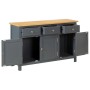 Solid oak wood sideboard 110x33.5x70 cm by vidaXL, Sideboards - Ref: Foro24-288636, Price: 247,99 €, Discount: %