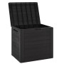 Brown polypropylene garden storage box 58.5x46x55 cm by vidaXL, Outdoor storage boxes - Ref: Foro24-152194, Price: 52,91 €, D...