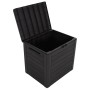 Brown polypropylene garden storage box 58.5x46x55 cm by vidaXL, Outdoor storage boxes - Ref: Foro24-152194, Price: 52,91 €, D...