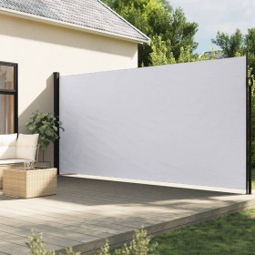 Toldo lateral retráctil blanco 220x500 cm de vidaXL, Sombrillas - Ref: Foro24-4004481, Precio: 144,21 €, Descuento: %