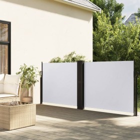 Toldo lateral retráctil blanco 140x600 cm de vidaXL, Sombrillas - Ref: Foro24-4004616, Precio: 116,99 €, Descuento: %