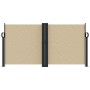 Toldo lateral retráctil beige 120x600 cm de vidaXL, Sombrillas - Ref: Foro24-4004600, Precio: 111,50 €, Descuento: %