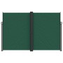 Toldo lateral retráctil verde oscuro 220x600 cm de vidaXL, Sombrillas - Ref: Foro24-4004680, Precio: 143,59 €, Descuento: %