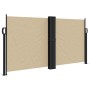 Toldo lateral retráctil beige 120x1000 cm de vidaXL, Sombrillas - Ref: Foro24-4004705, Precio: 112,36 €, Descuento: %