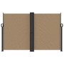 Toldo lateral retráctil gris taupe 160x1000 cm de vidaXL, Sombrillas - Ref: Foro24-4004739, Precio: 143,86 €, Descuento: %