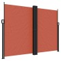 Terracotta retractable side awning 180x1200 cm by vidaXL, Umbrellas - Ref: Foro24-4004843, Price: 152,75 €, Discount: %