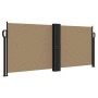 Toldo lateral retráctil gris taupe 100x1000 cm de vidaXL, Sombrillas - Ref: Foro24-4004694, Precio: 107,64 €, Descuento: %