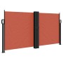 Terracotta retractable side awning 120x1200 cm by vidaXL, Umbrellas - Ref: Foro24-4004798, Price: 117,99 €, Discount: %