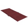 Cojines para silla respaldo alto 6 uds tela rojo tinto melange de vidaXL, Cojines para sillas y sofás - Ref: Foro24-4002441, ...