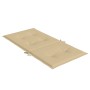 Kissen für niedrige Rückenlehne, 4 Einheiten, beige Melange-Stoff, 100 x 50 x 4 cm von vidaXL, Kissen für Stühle und Sofas - ...