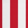 Replacement awning border fabric red and white stripes 4.5 m by vidaXL, Awnings - Ref: Foro24-367801, Price: 14,21 €, Discoun...