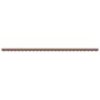 Brown striped replacement awning valance fabric 6 m by vidaXL, Awnings - Ref: Foro24-367785, Price: 15,77 €, Discount: %