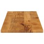 Rechteckige Tischplatte aus massivem Mangoholz 140x60x3,8 cm von vidaXL, Tischplatten - Ref: Foro24-371668, Preis: 170,45 €, ...