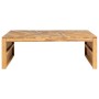 Solid teak wood coffee table, weathered, 110x35x38 cm by vidaXL, Coffee table - Ref: Foro24-326174, Price: 112,97 €, Discount: %